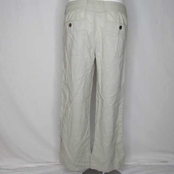 Patagonia Beige Island Hemp Pants 30" Women's 12 - Picture 3 of 8